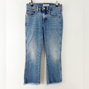 Madewell Cali Demi-boot crop jeans | 25P